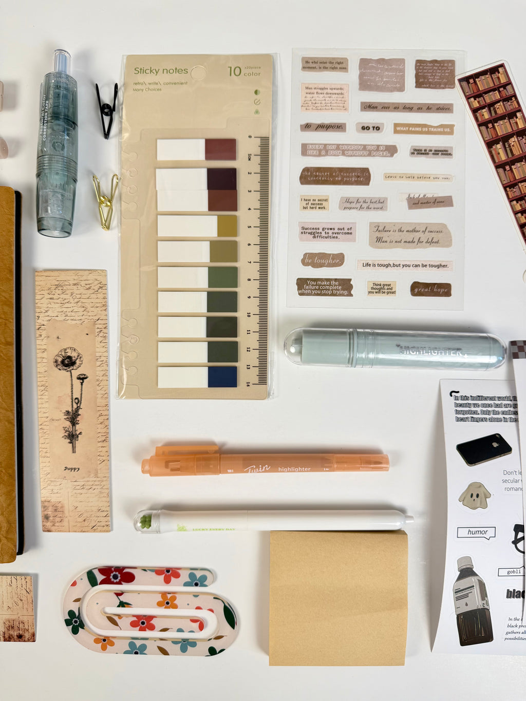 Fall Brown Vintage Stationery Bundle (Limited Edition)
