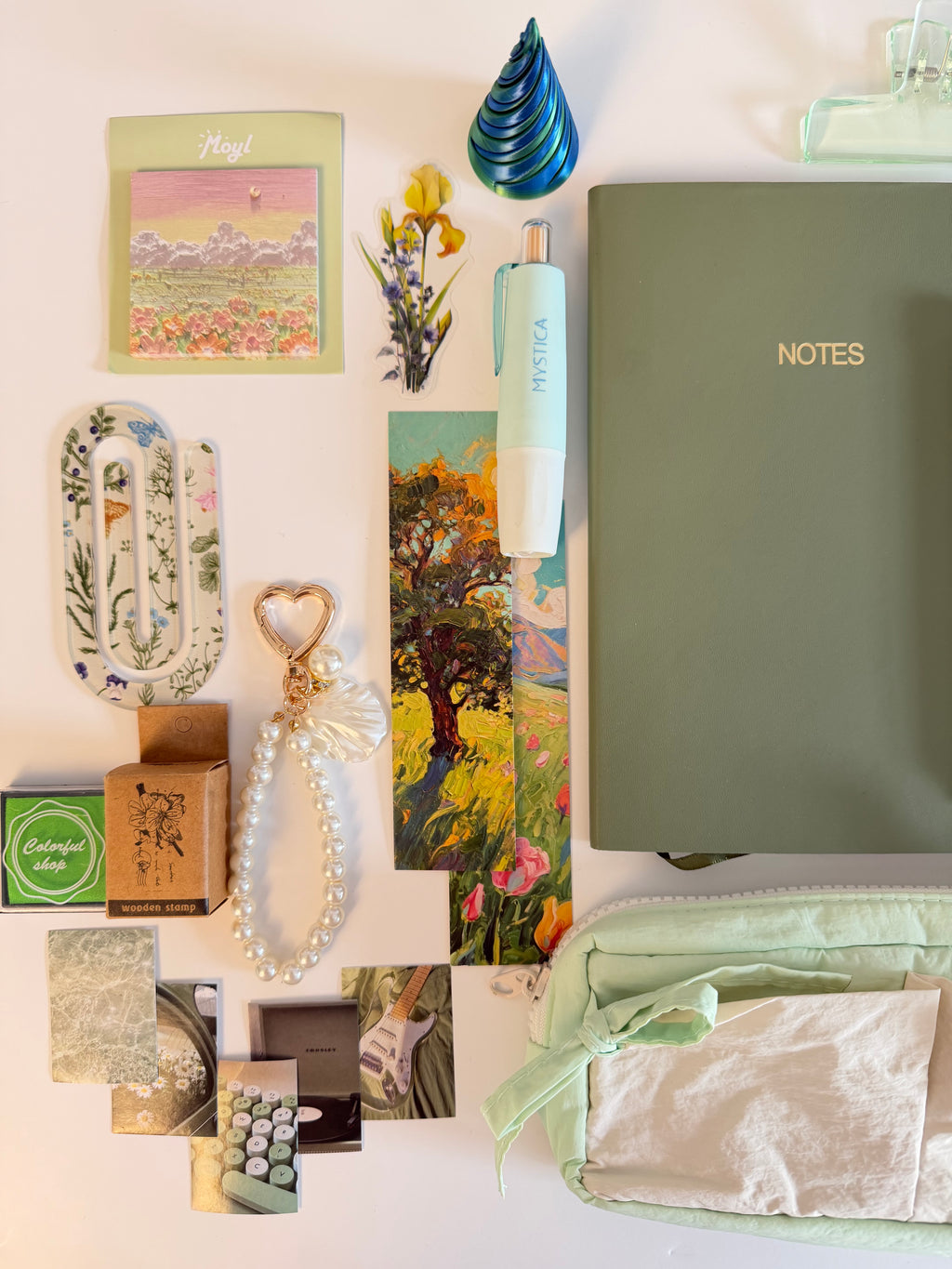 Green Stationery Box 💚