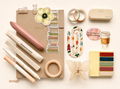 Beige Aesthetic Stationery Set – Minimal Desk Kit
