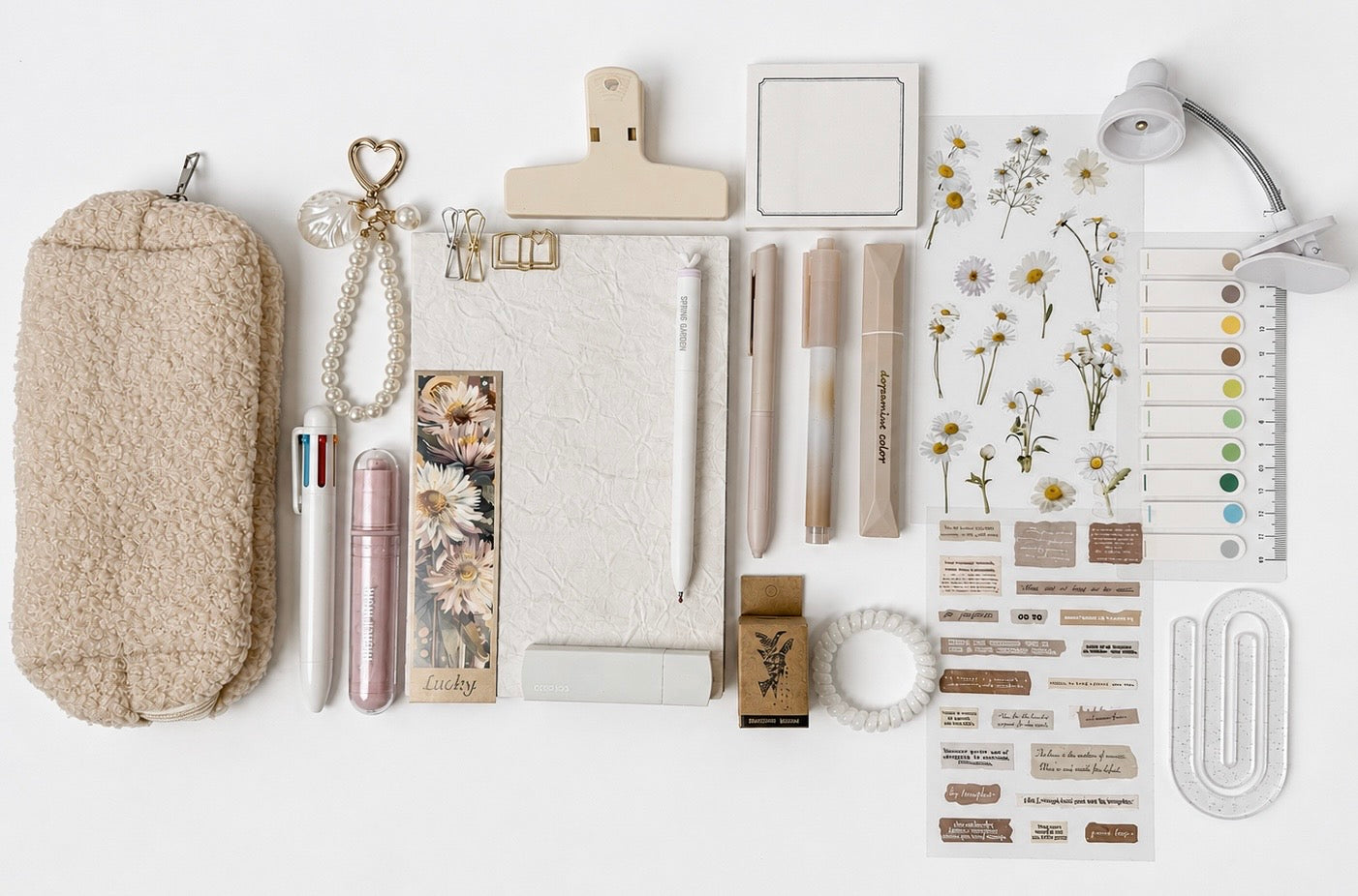🤍 Cozy Neutral Stationery Box