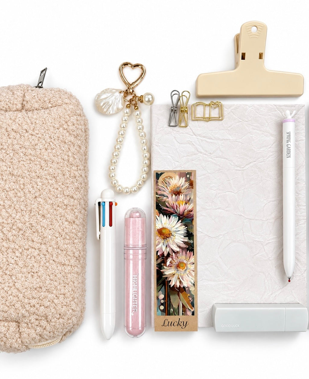 🤍 Cozy Neutral Stationery Box