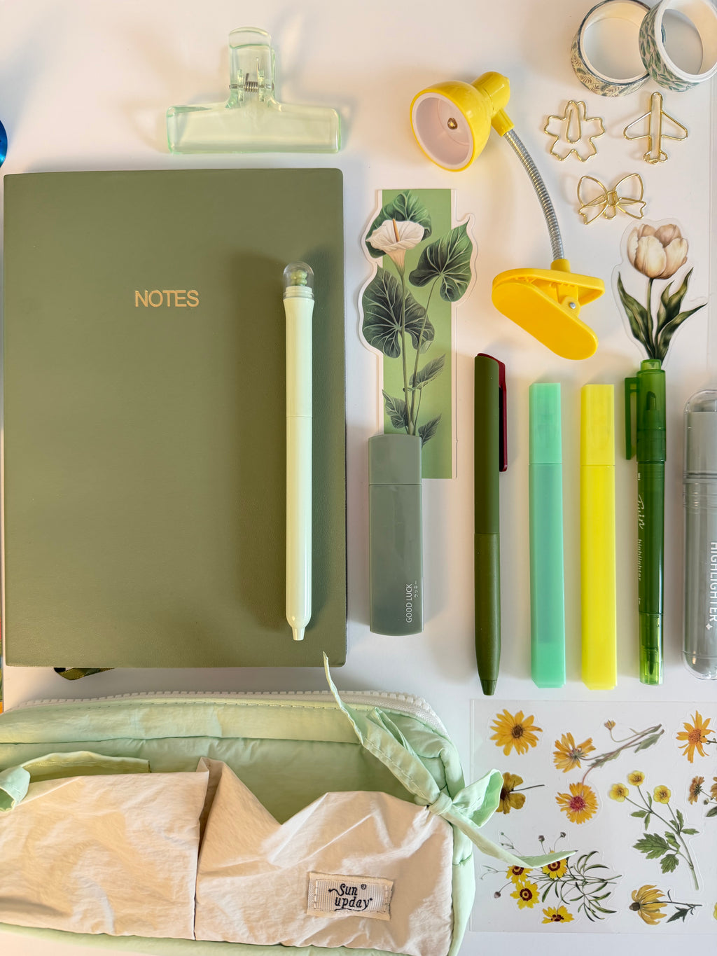 Green Stationery Box 💚