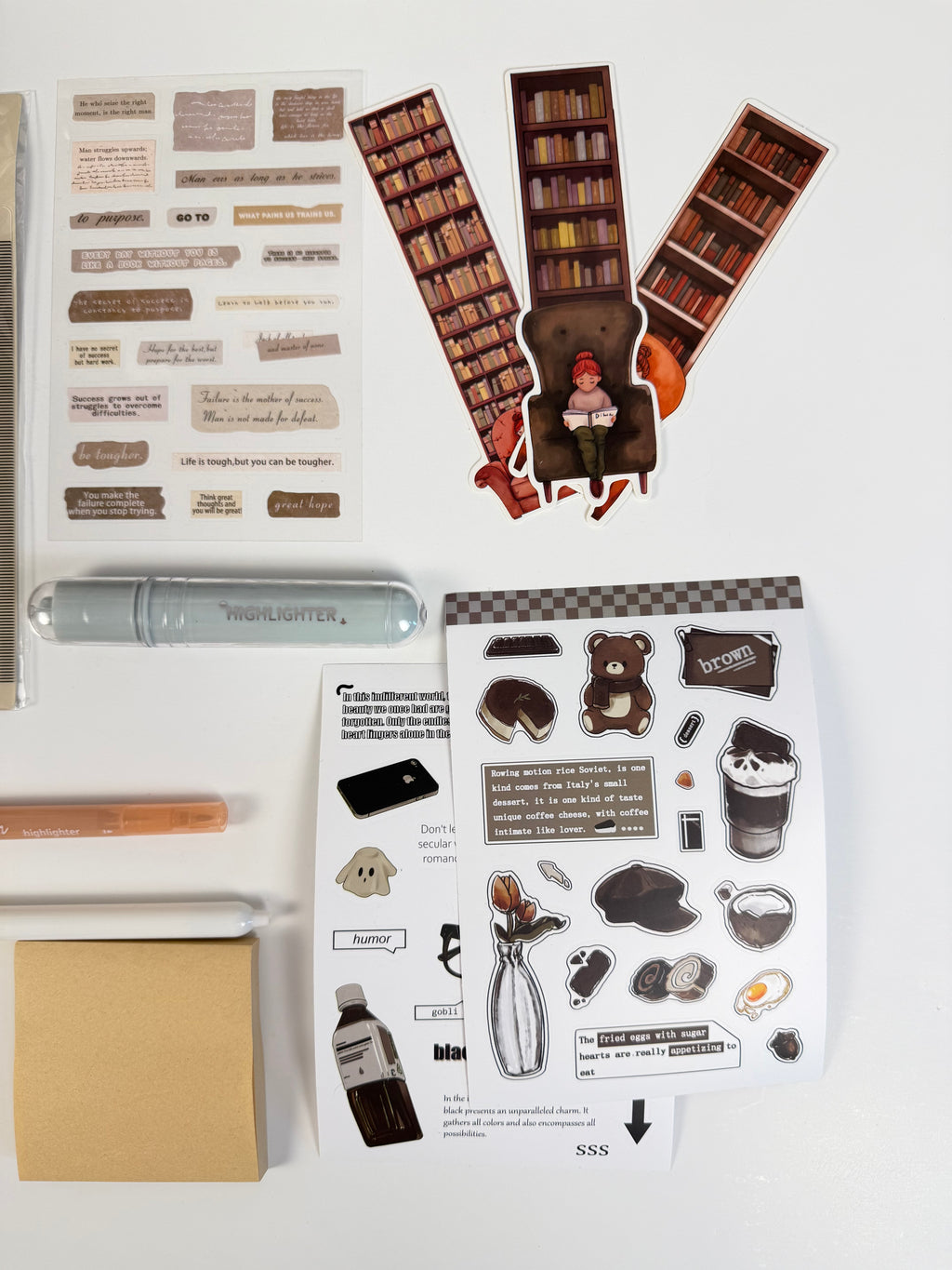 Fall Brown Vintage Stationery Bundle (Limited Edition)