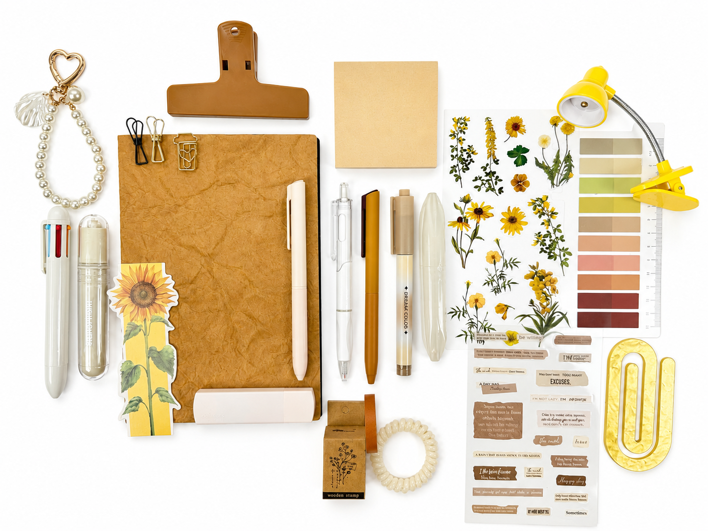 🌻✨Golden Hour Stationery Box